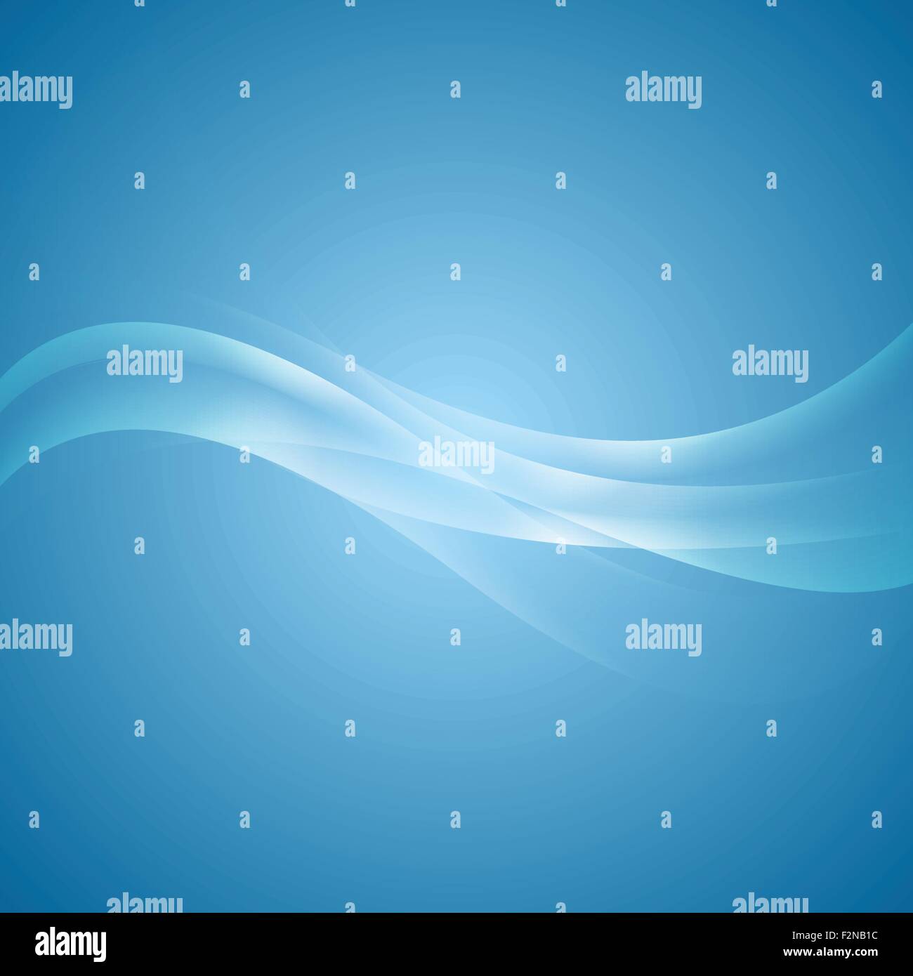 Shiny blue wavy abstract background. Vector design Stock Vector Image ...