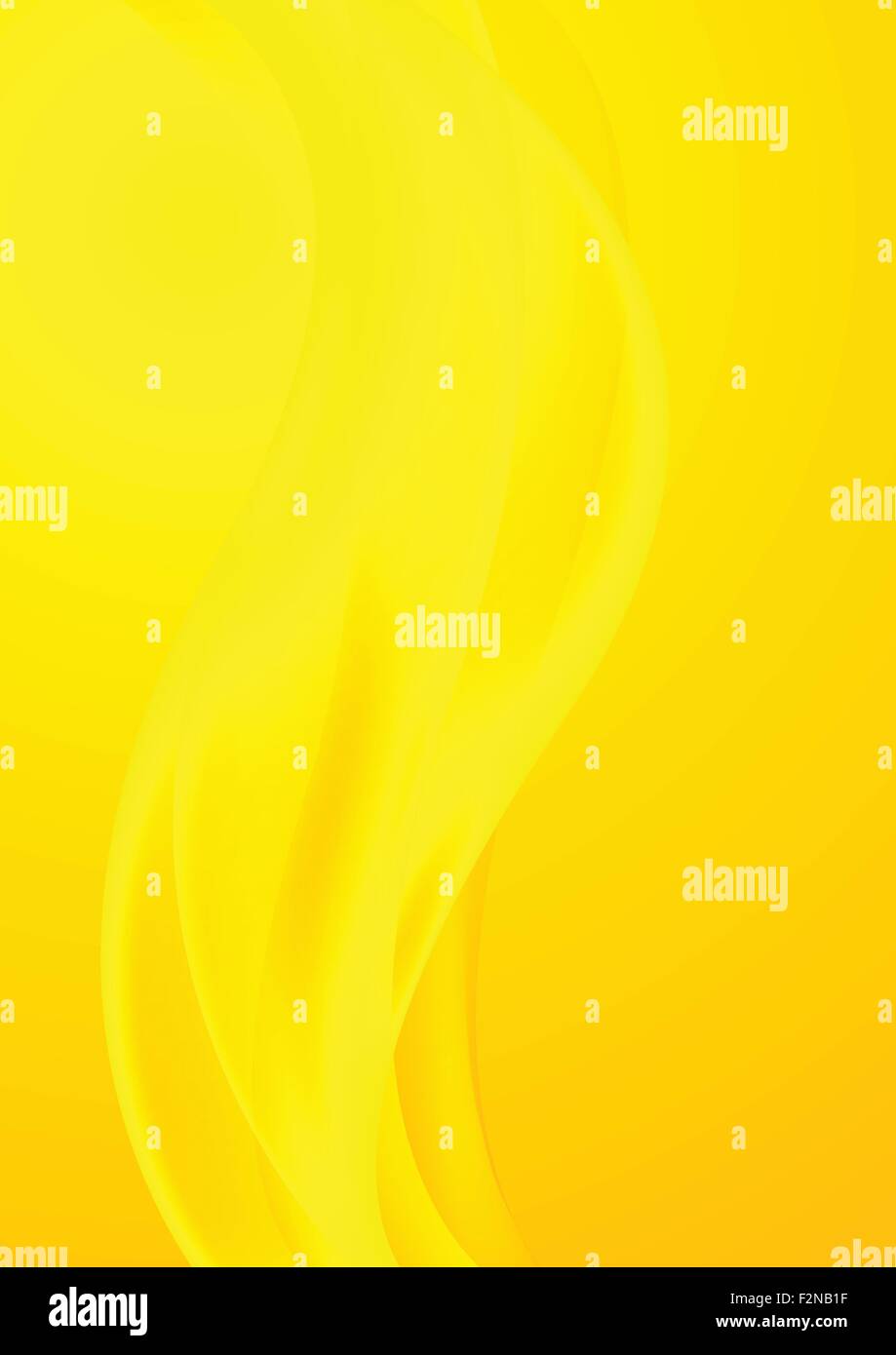 Orange smooth abstract elegant waves. Vector design Stock Vector Image ...
