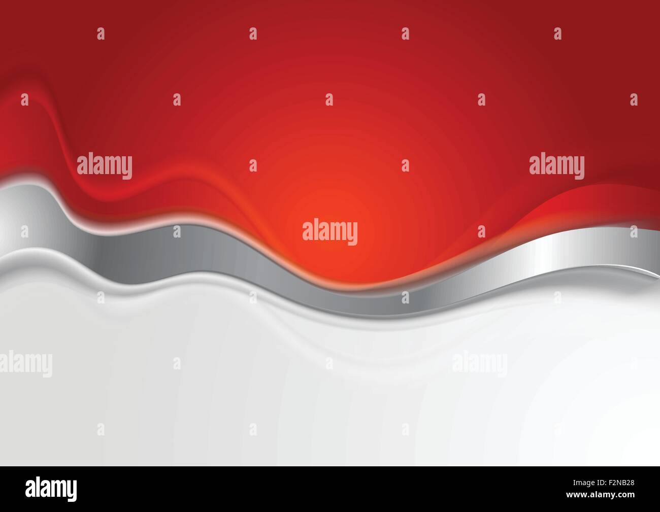 Bright background with metal wave. Vector design Stock Vector Image ...