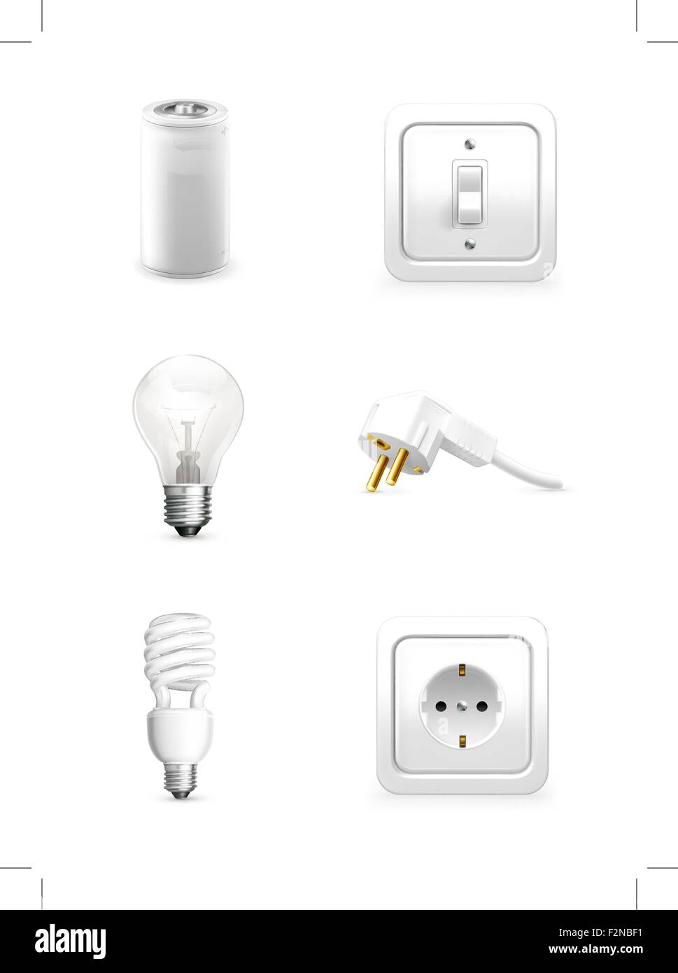 Appliance outlet Stock Vector Images Alamy