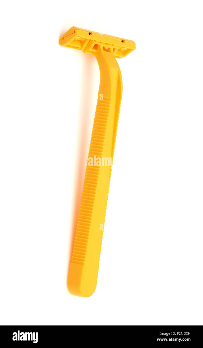 Disposable shaving razor Stock Photo Alamy