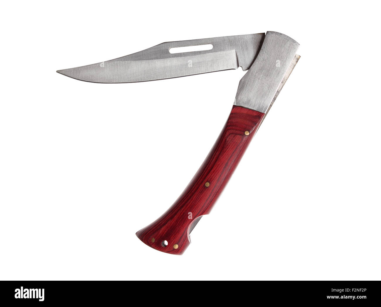 Clasp knife. Isolated with clipping path Stock Photo Alamy