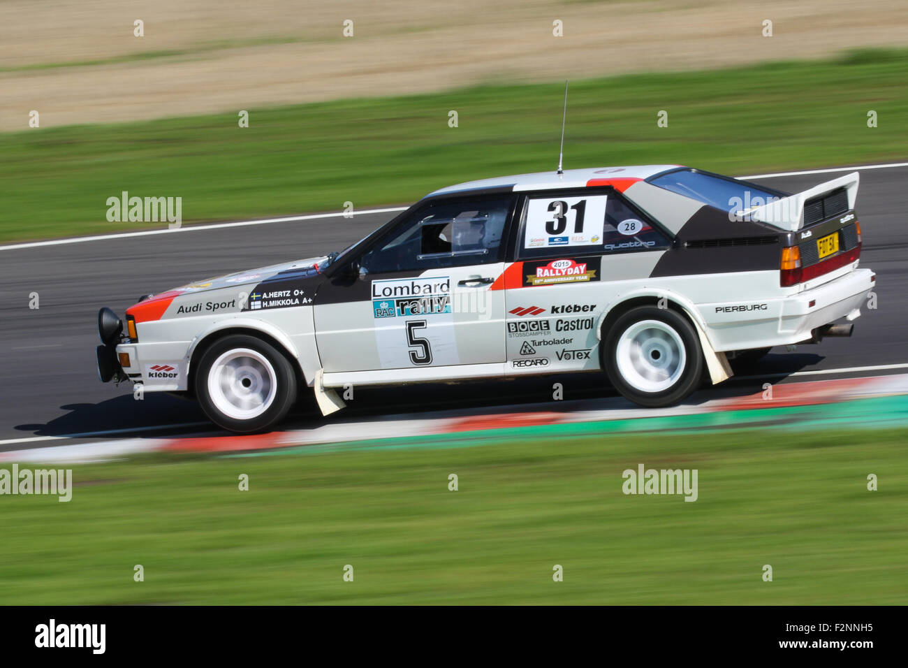 Audi quattro rally hi-res stock photography and images - Alamy