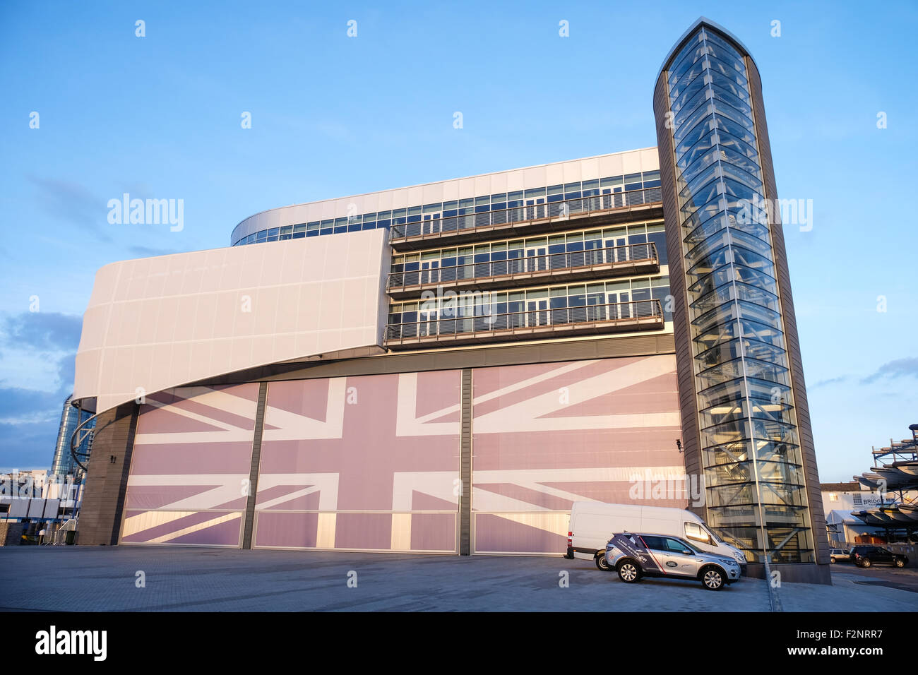 Team Land Rover BAR (Ben Ainslie Racing) Headquarters in Old Portsmouth ...
