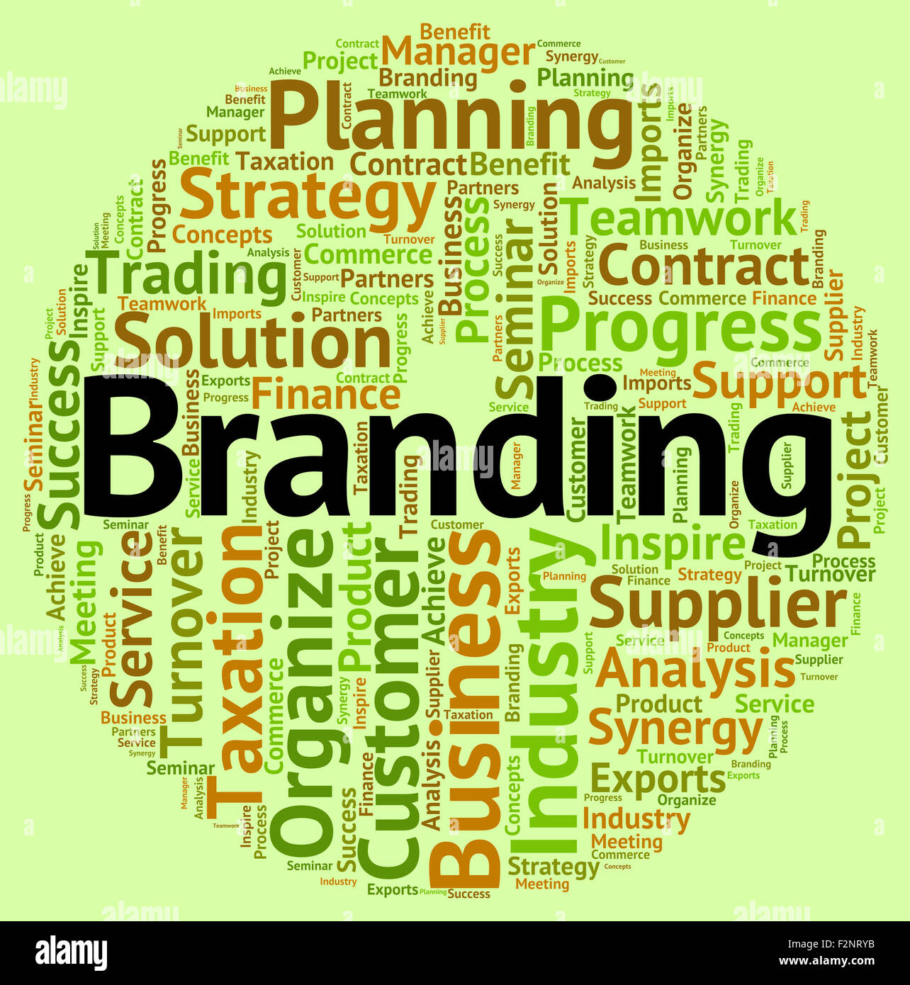 Branding Word Meaning Company Identity And Trademark Stock Photo Alamy
