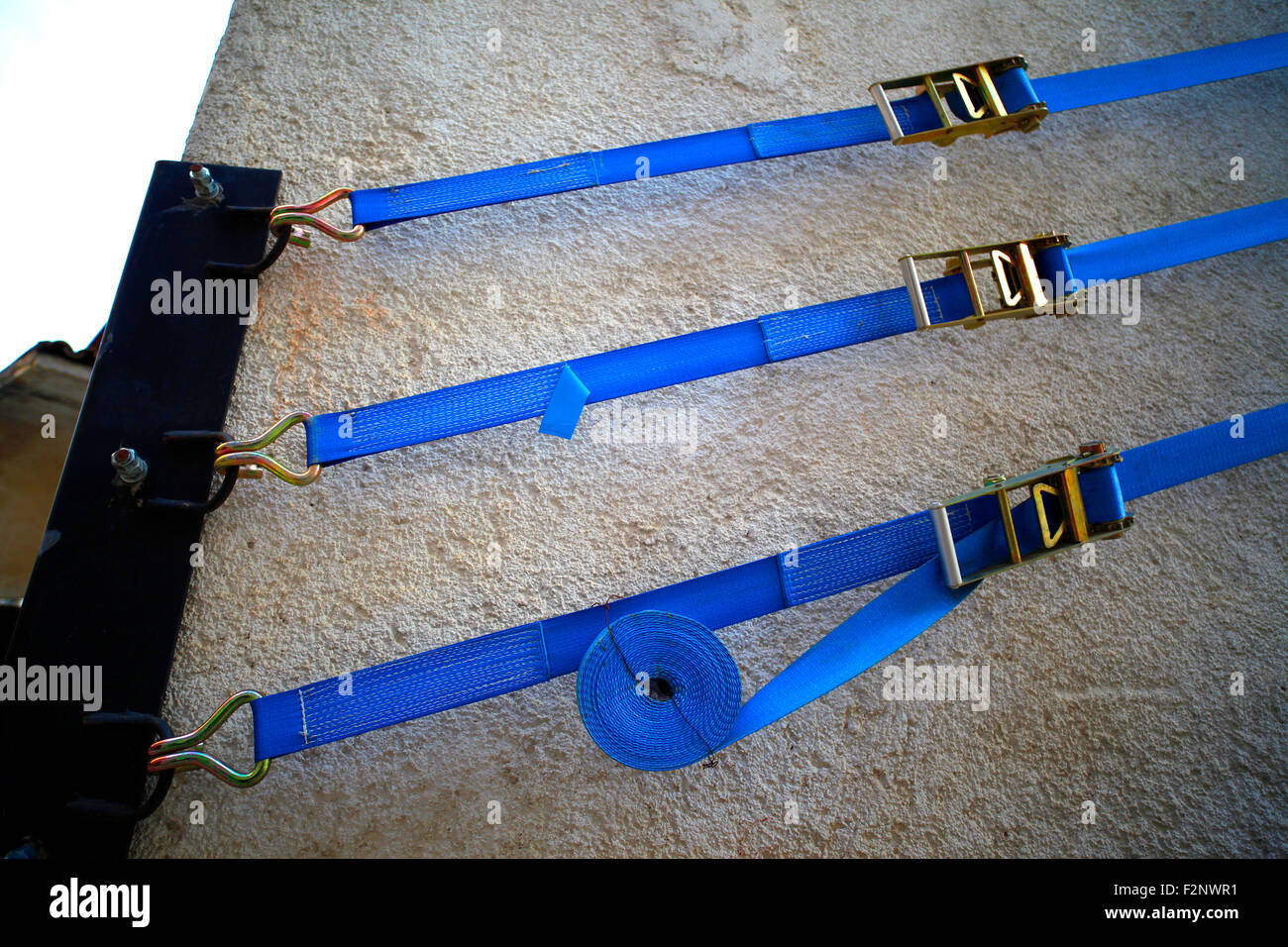 Tie down straps hi-res stock photography and images - Alamy