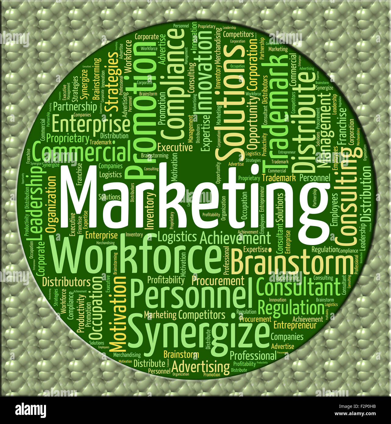 Marketing Word Representing Words Wordclouds And Promotion Stock Photo
