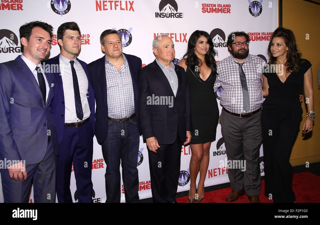 New York premiere of Staten Island Summer held at Sunshine Landmark