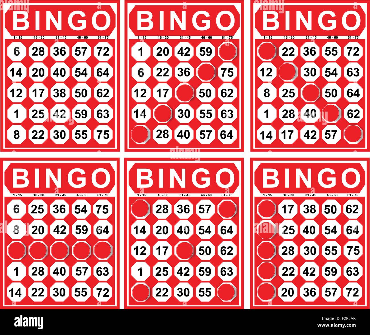 bingo-card-stock-vector-images-page-2-alamy