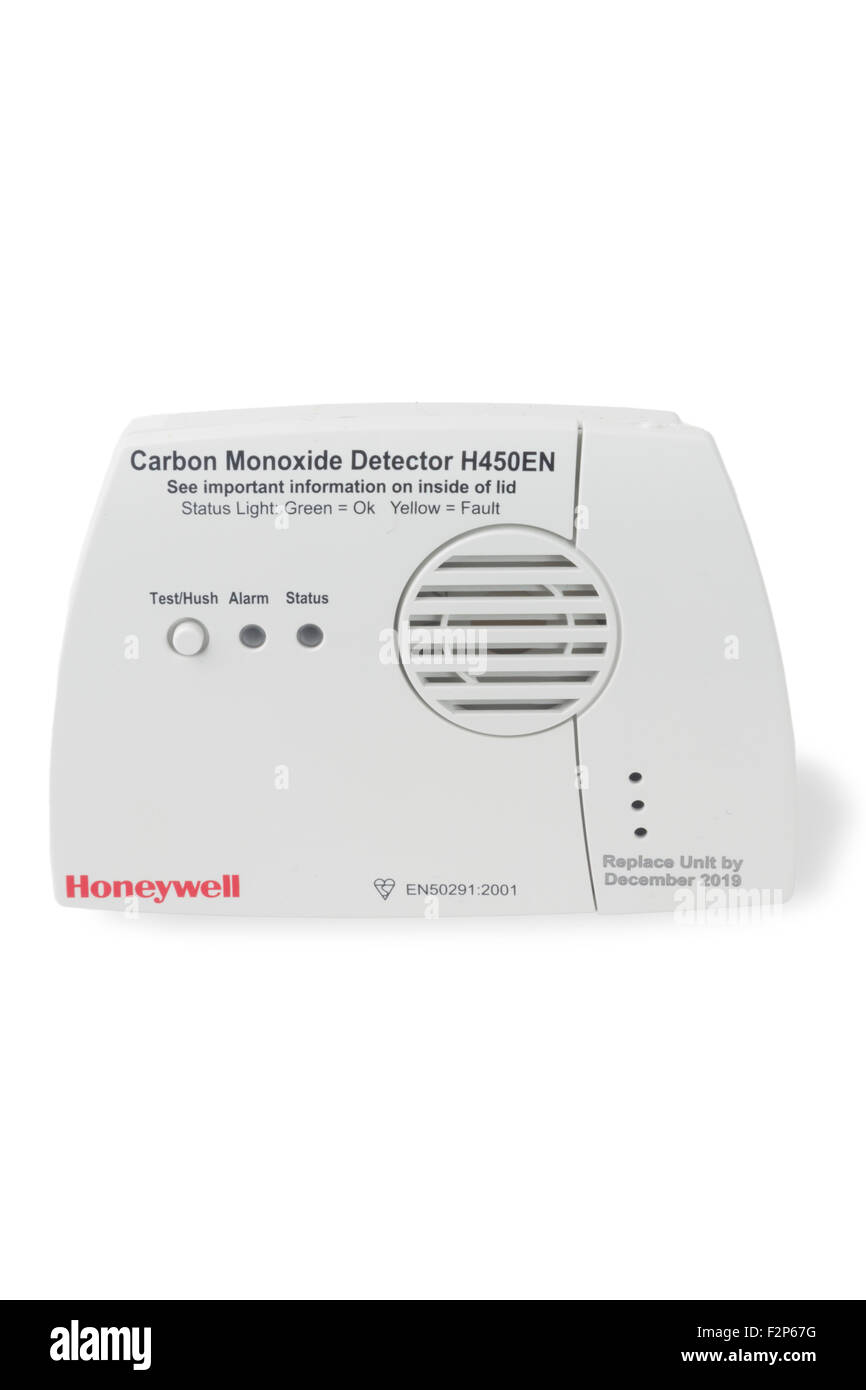 Carbon monoxide detector Stock Photo