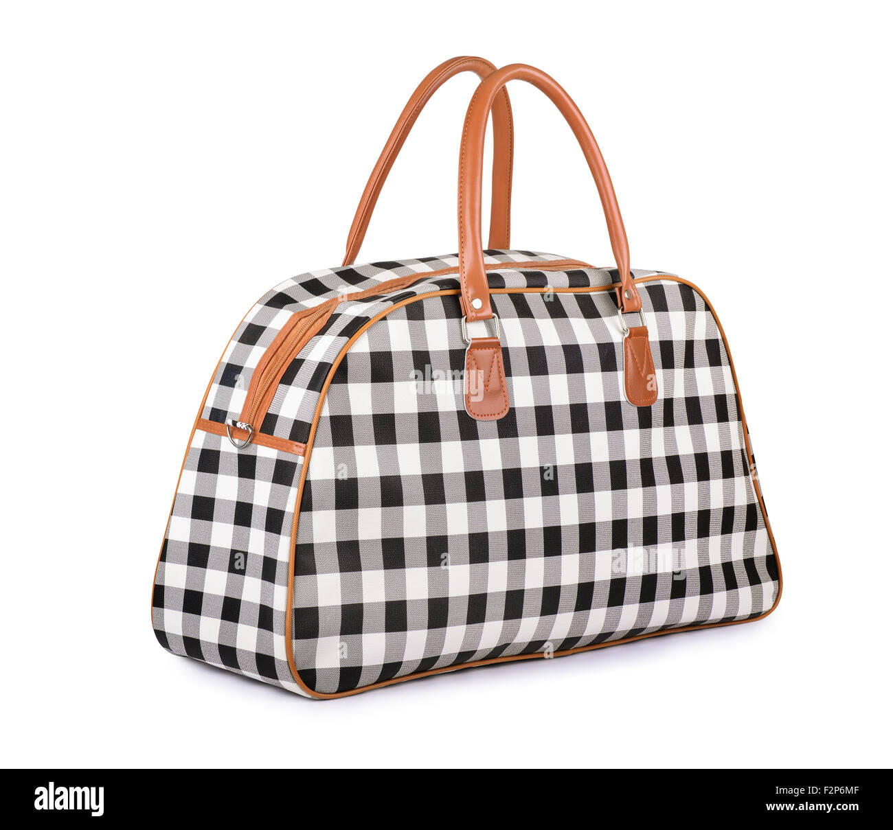 Brown and Black Checkered Handbag · Free Stock Photo