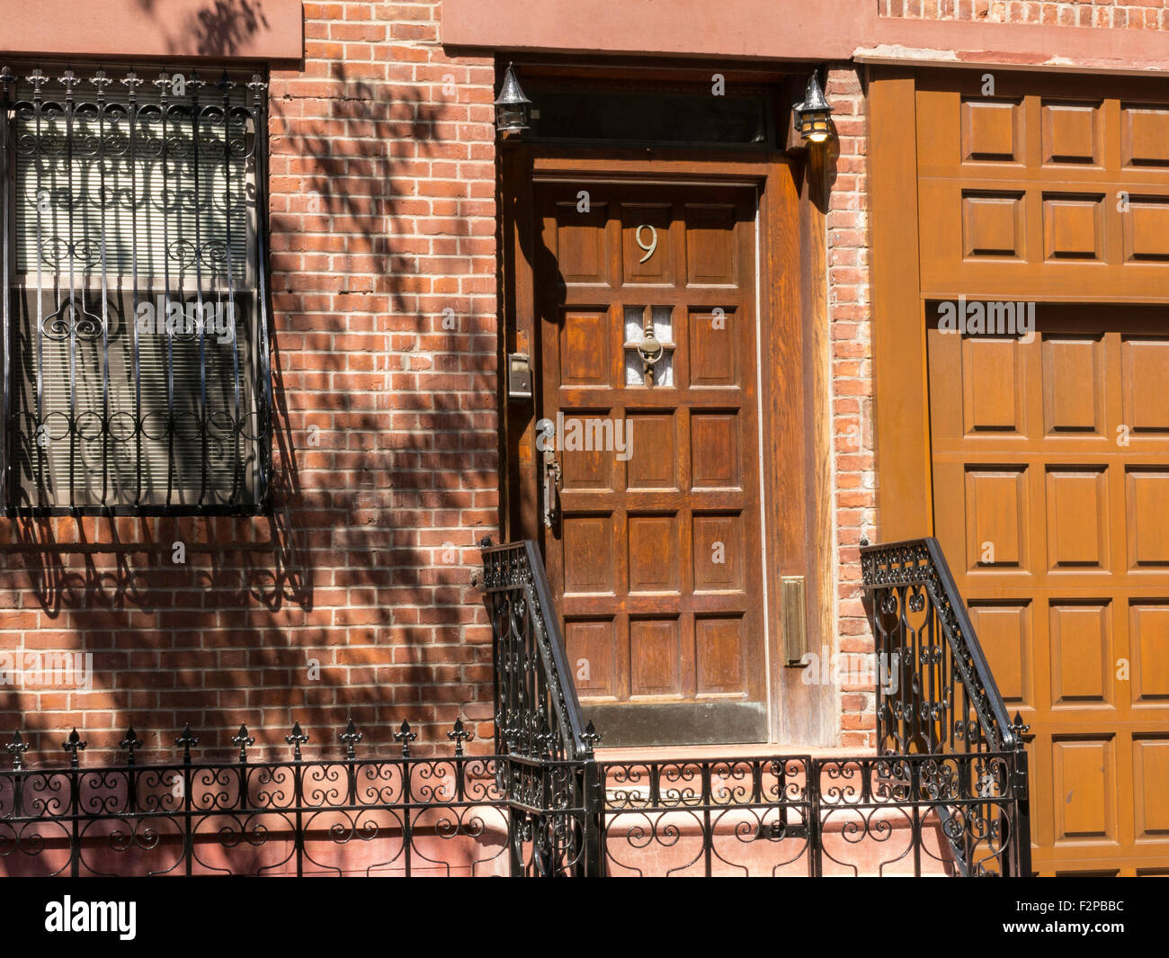 Brownstones in Greenwich Village, NYC Stock Photo Alamy