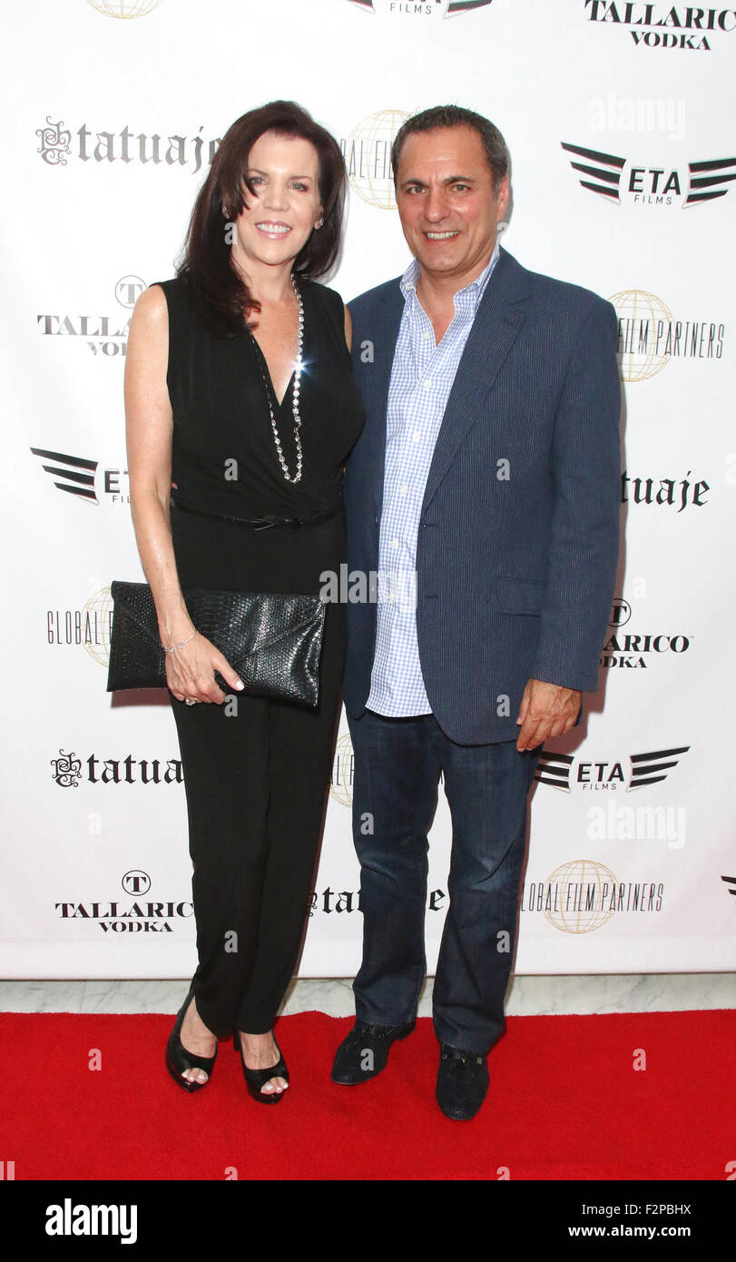 'The Effects of Blunt Force Trauma' screening - Arrivals  Featuring: Guests Where: Los Angeles, California, United States When: 21 Jul 2015 Stock Photo