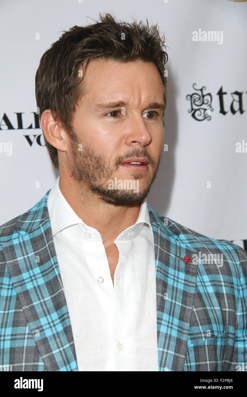 'The Effects of Blunt Force Trauma' screening - Arrivals  Featuring: Ryan Kwanten Where: Los Angeles, California, United States When: 21 Jul 2015 Stock Photo