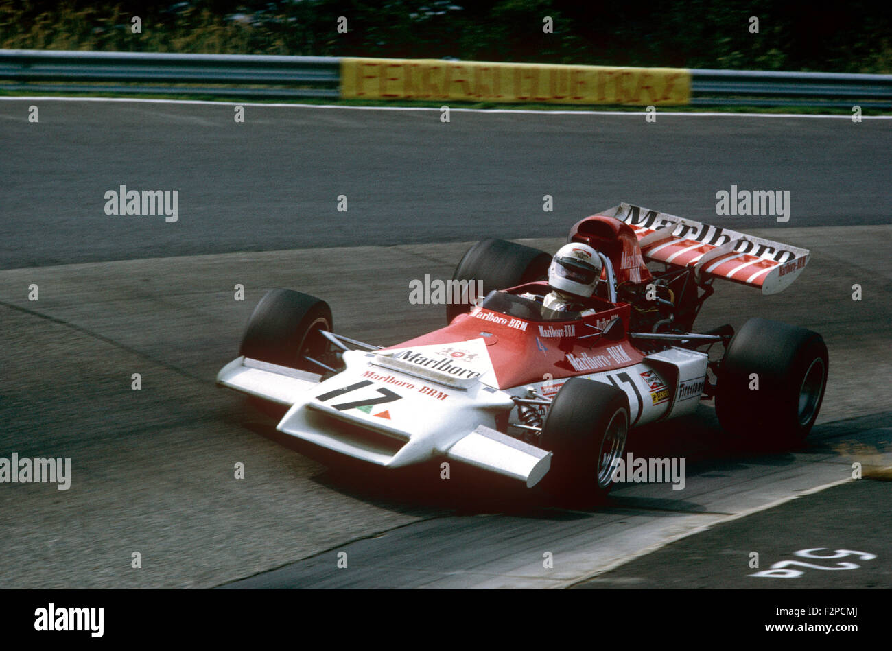Howden Ganley in his BRM 1973 Stock Photo