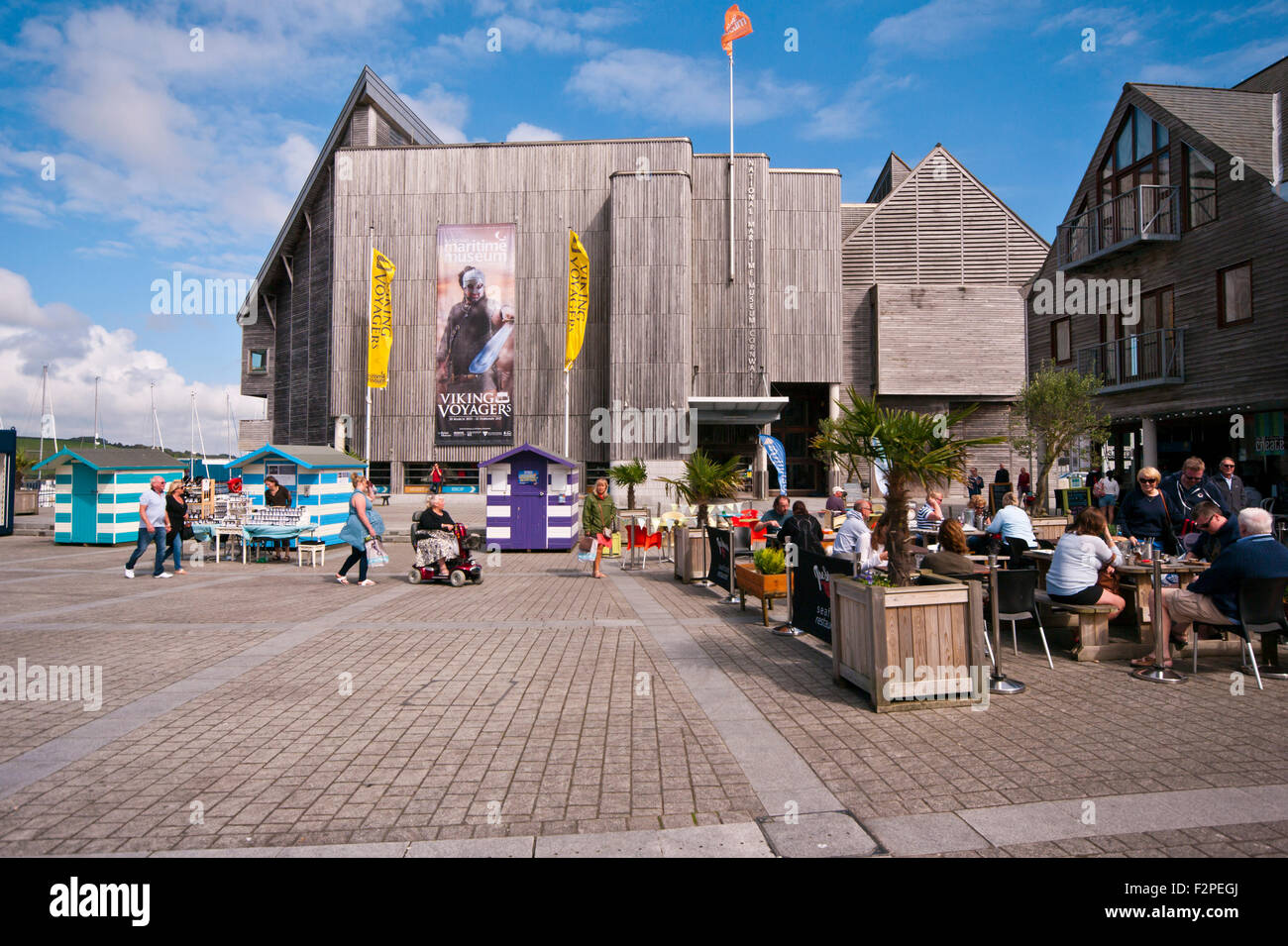 The Maritime Museum Discovery Quay Falmouth Cornwall England UK Stock Photo