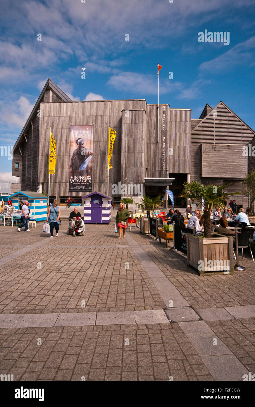 The Maritime Museum Discovery Quay Falmouth Cornwall England UK Stock Photo