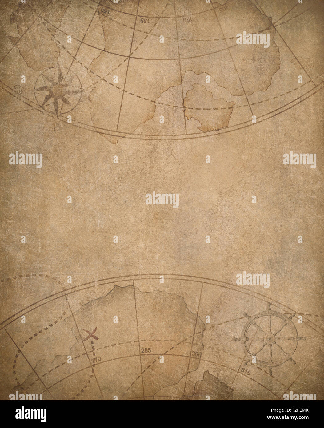 old map background with copyspace in center Stock Photo - Alamy