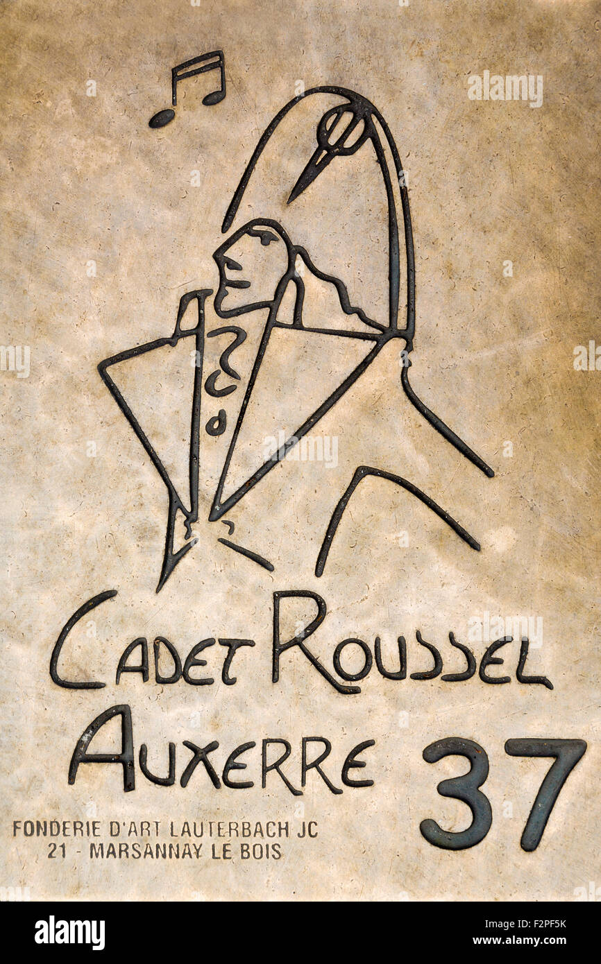 Cadet Roussel, Auxerre, Yonne, Burgundy, France Stock Photo