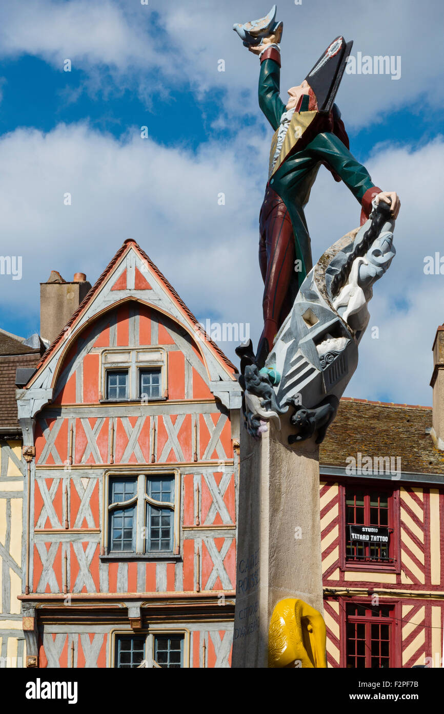 Cadet Roussel,rue Paul Bert, Auxerre, Yonne, Burgundy, France Stock ...