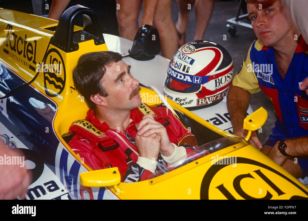Nigel Mansell Williams High Resolution Stock Photography And Images Alamy