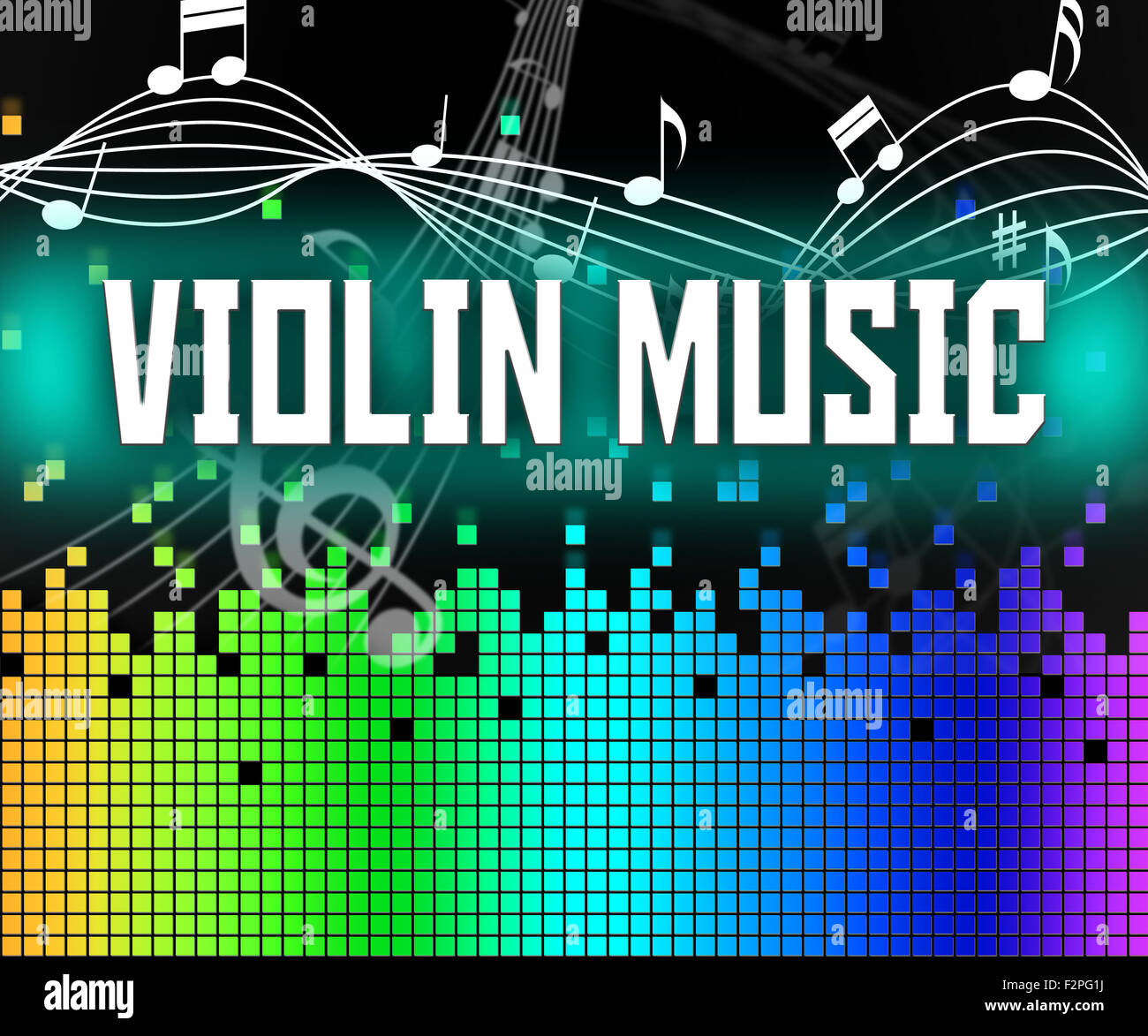 Violin Music Meaning String Instrument And Melodies Stock Photo Alamy