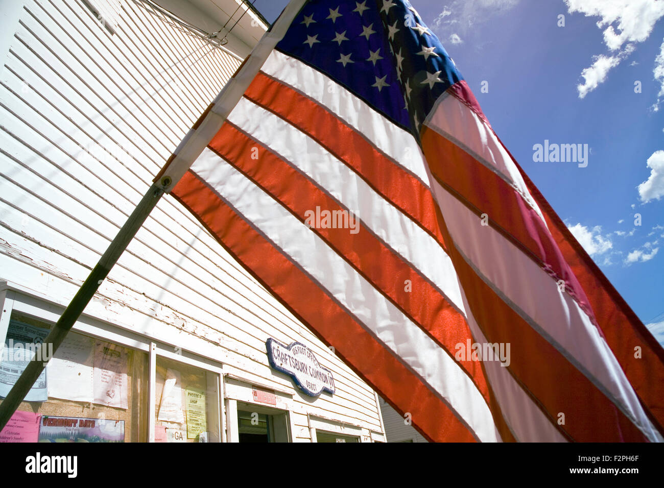 The Post Office at Craftsbury Common, Vermont, USA Stock Photo Alamy