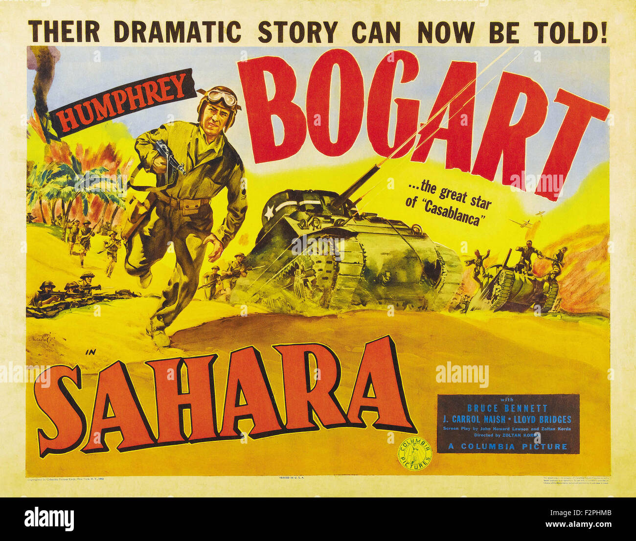 Sahara Movie Poster 1943