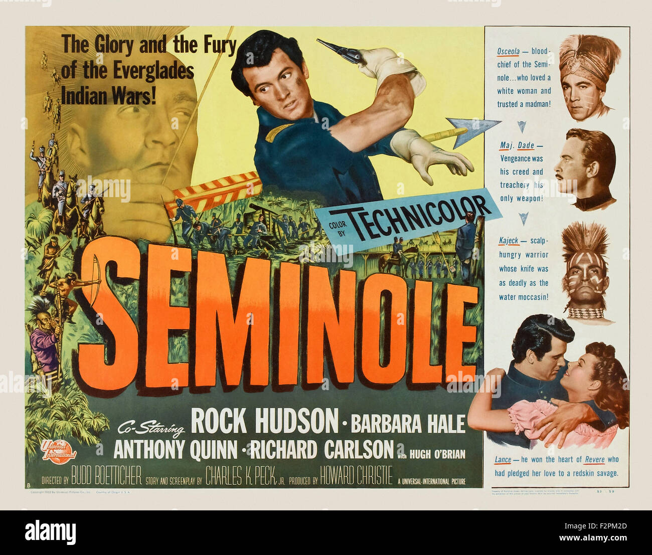 Seminole Movie Poster Stock Photo Alamy