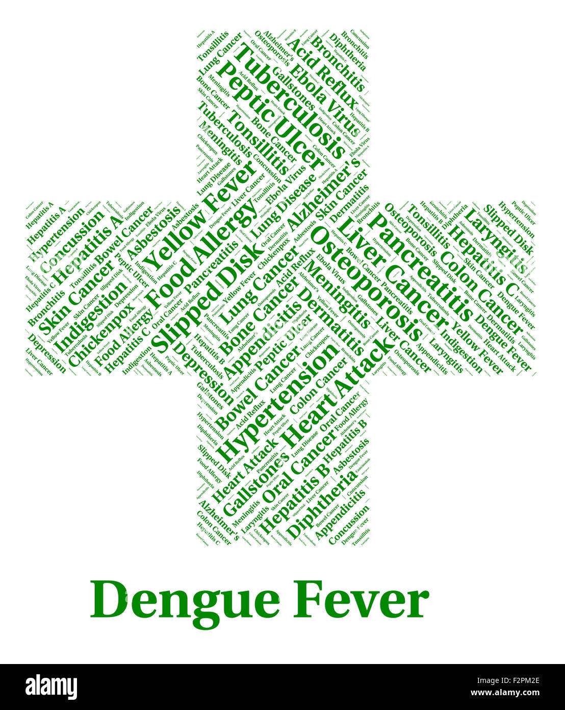 Dengue Fever Showing Burning Up And Malady Stock Photo
