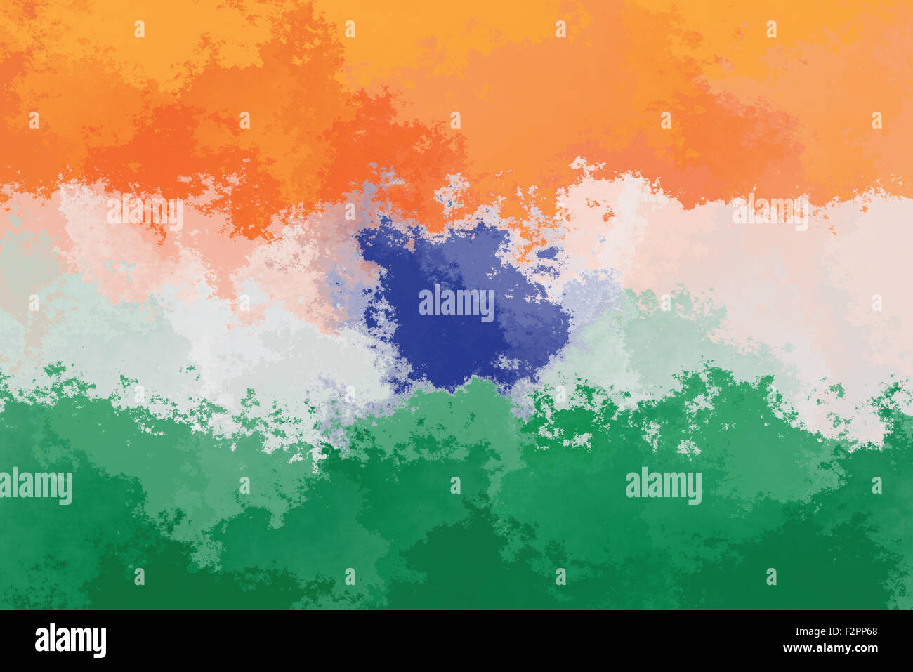 Indian flag - grunge design pattern Stock Photo - Alamy
