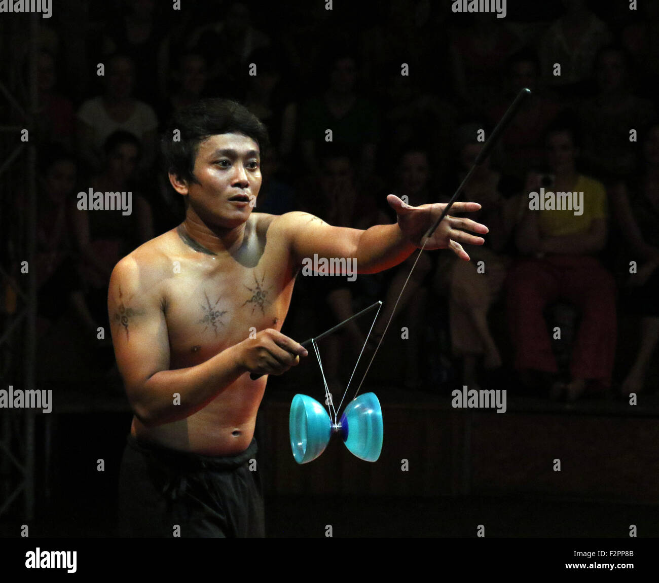 Phare, the Cambodian Circus, Siem Reap Stock Photo