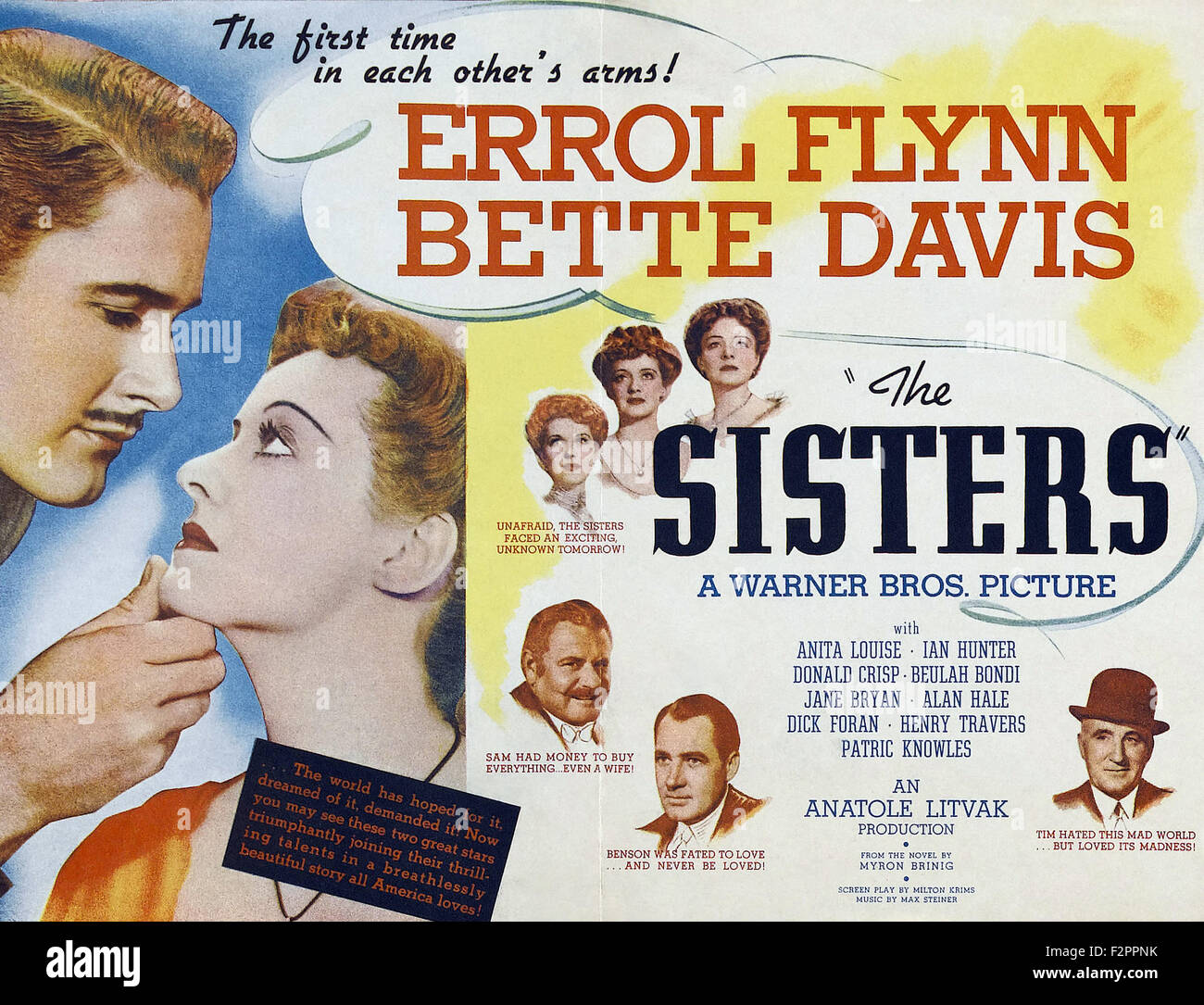 Sisters, The (1938) - Movie Poster Stock Photo - Alamy