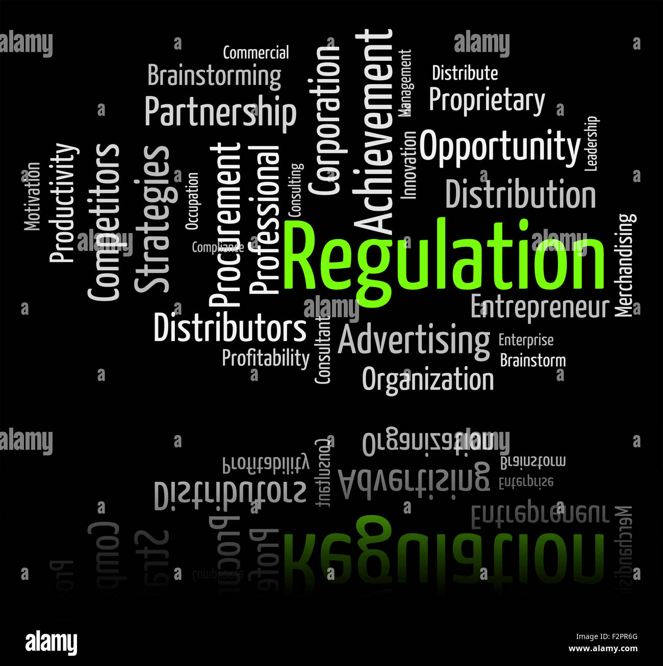 Regulation Word Showing Rule Guidelines And Ruling Stock Photo Alamy