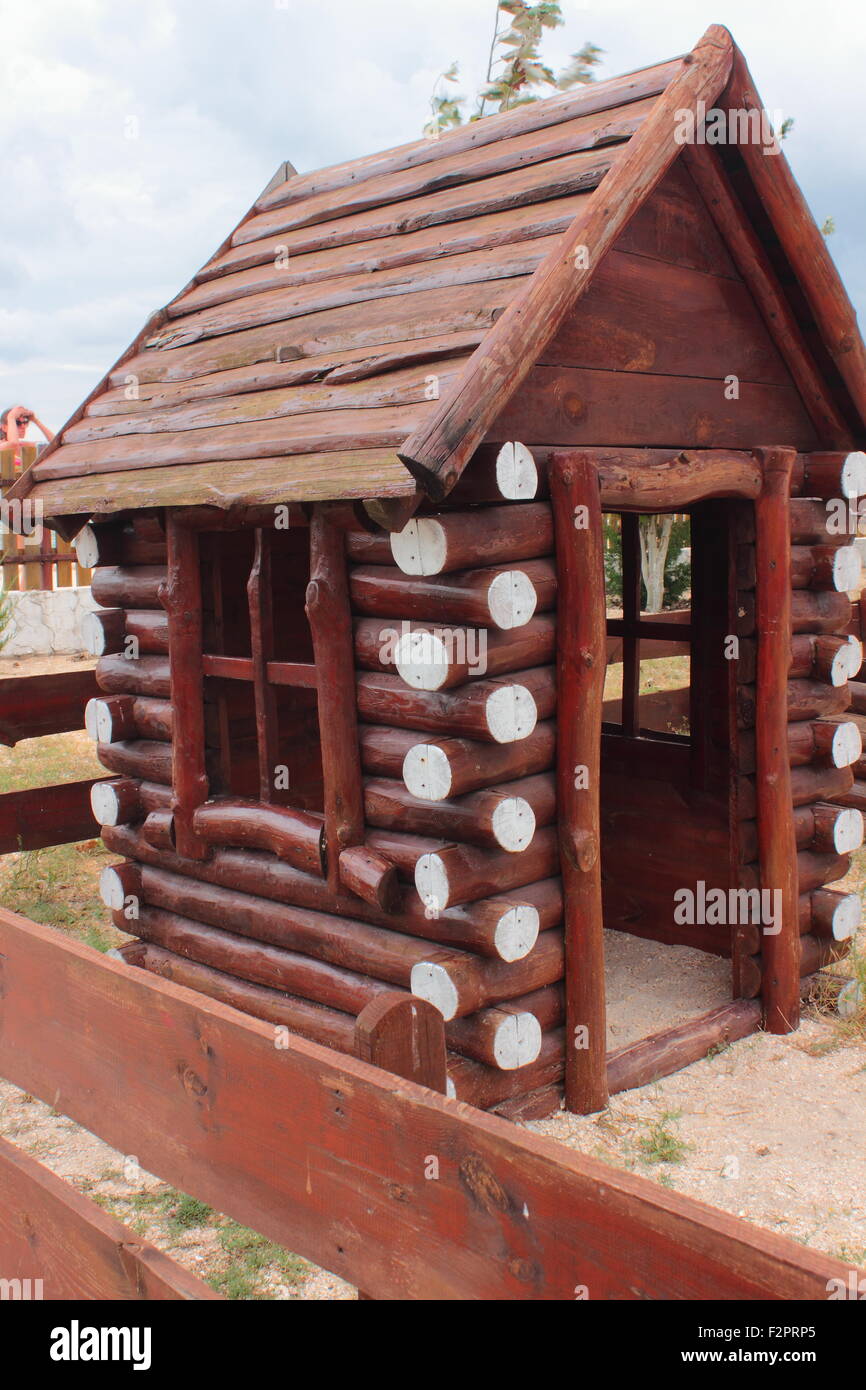 house made of wood Stock Photo Alamy