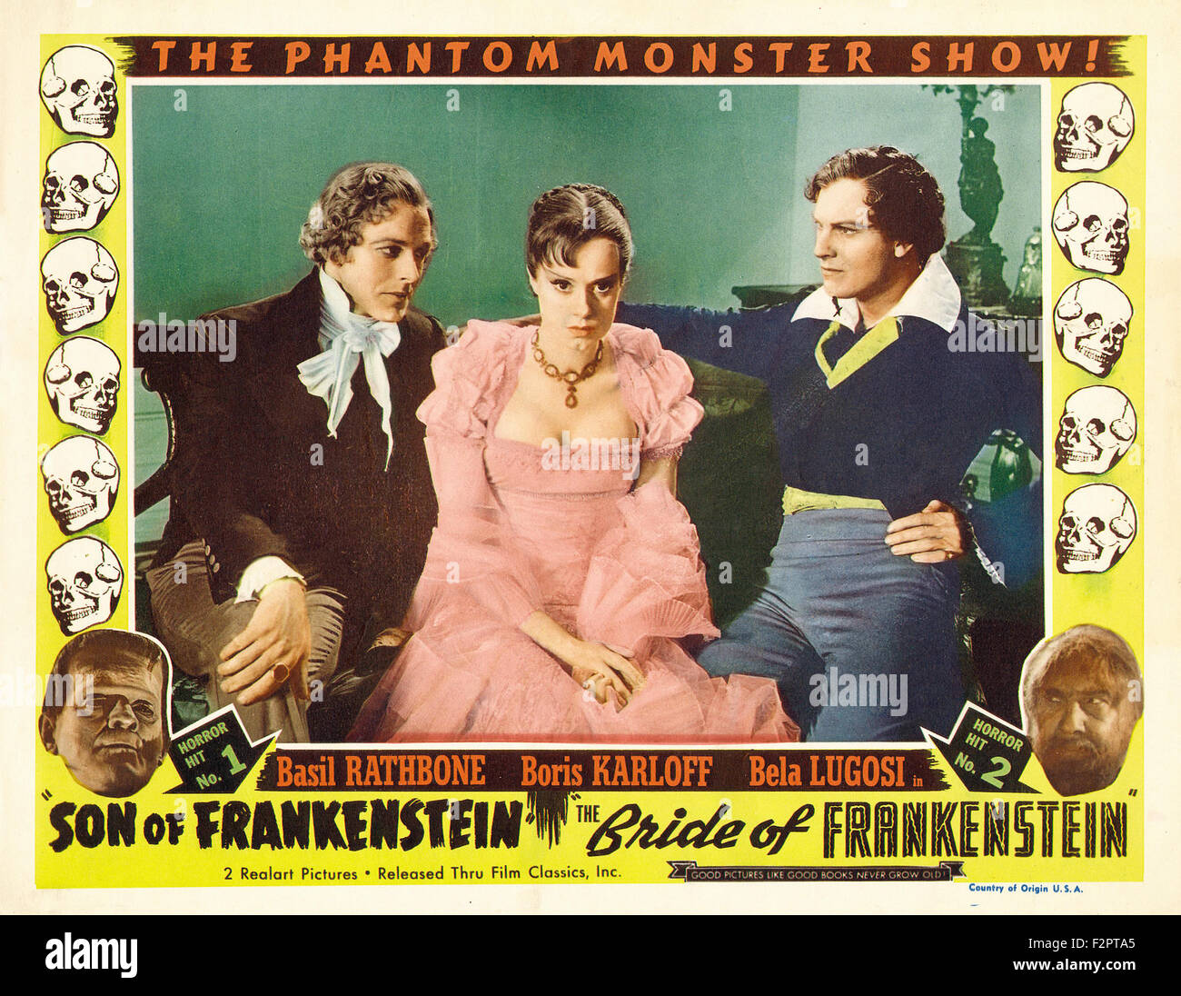 Son of Frankenstein - Movie Poster Stock Photo