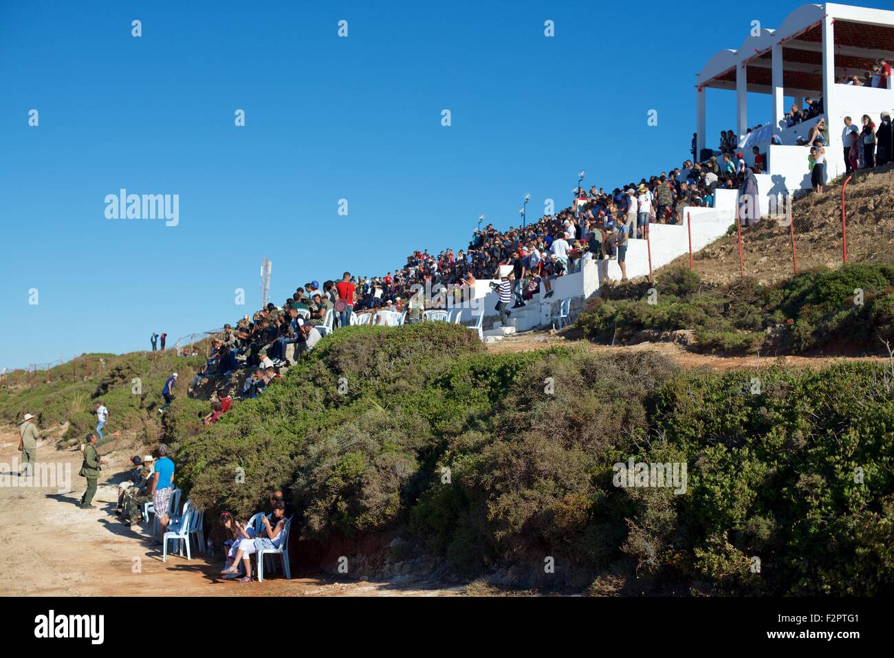 Festival de L'epervier or Falconry festival at El Haouaria in Tunisia