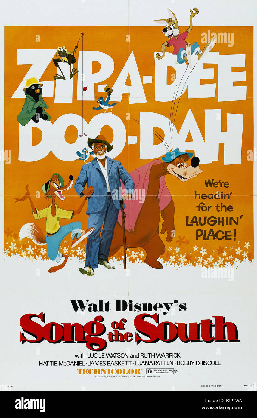 Song Of The South Movie Poster Stock Photo Alamy