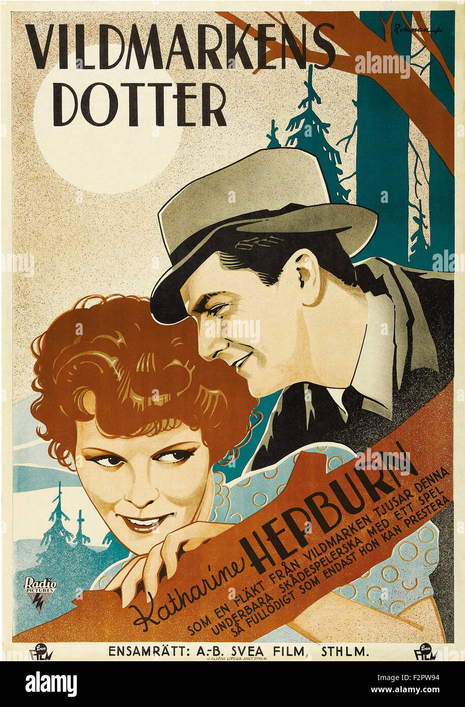 Spitfire (1934) - Movie Poster Stock Photo