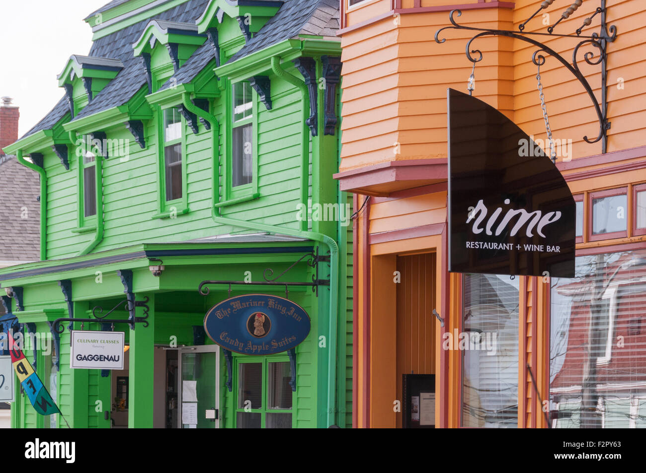 Lunenburg Nova Scotia Stock Photo Alamy