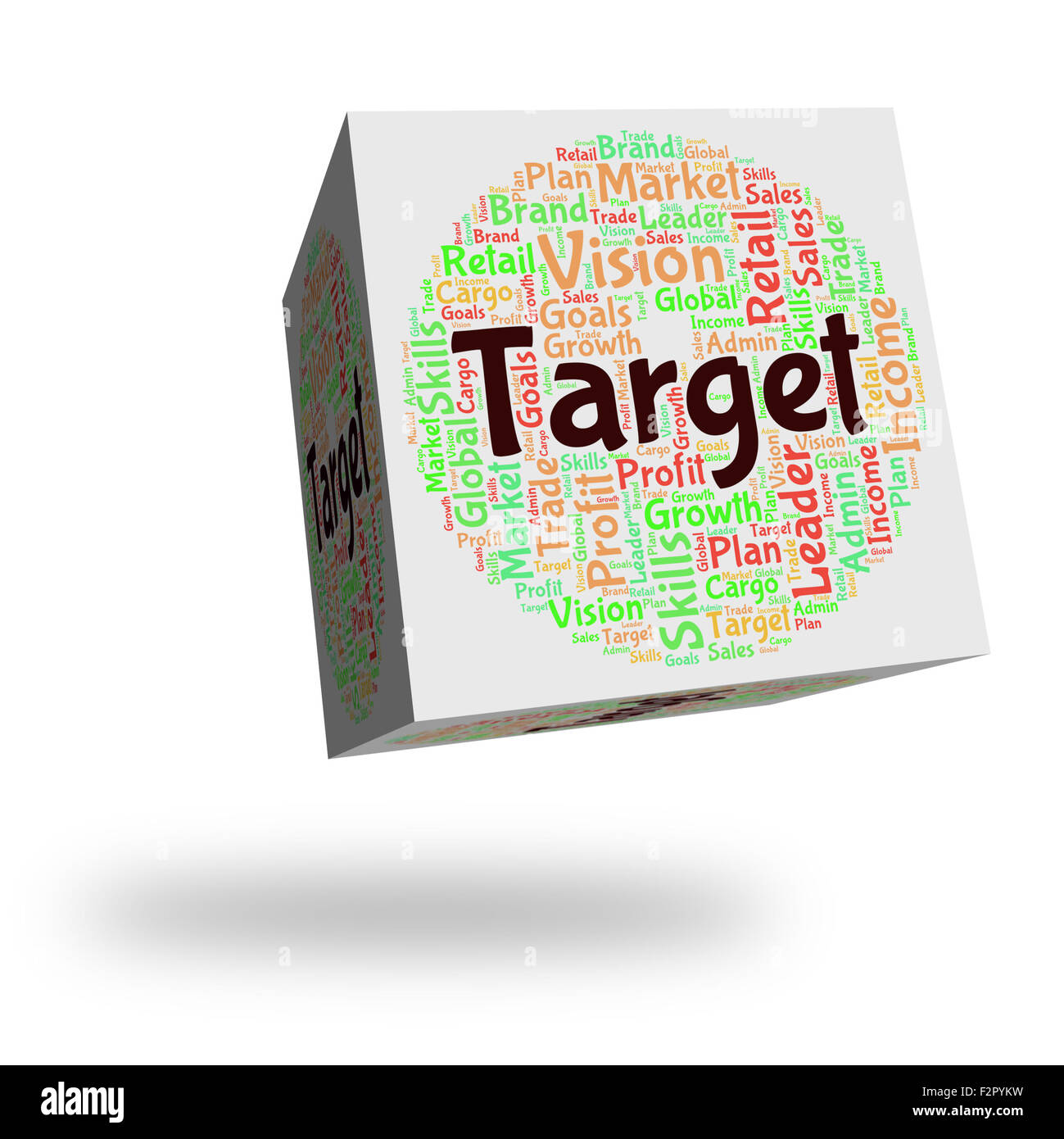 Target Word Showing Desired Result And Targetting Stock Photo Alamy