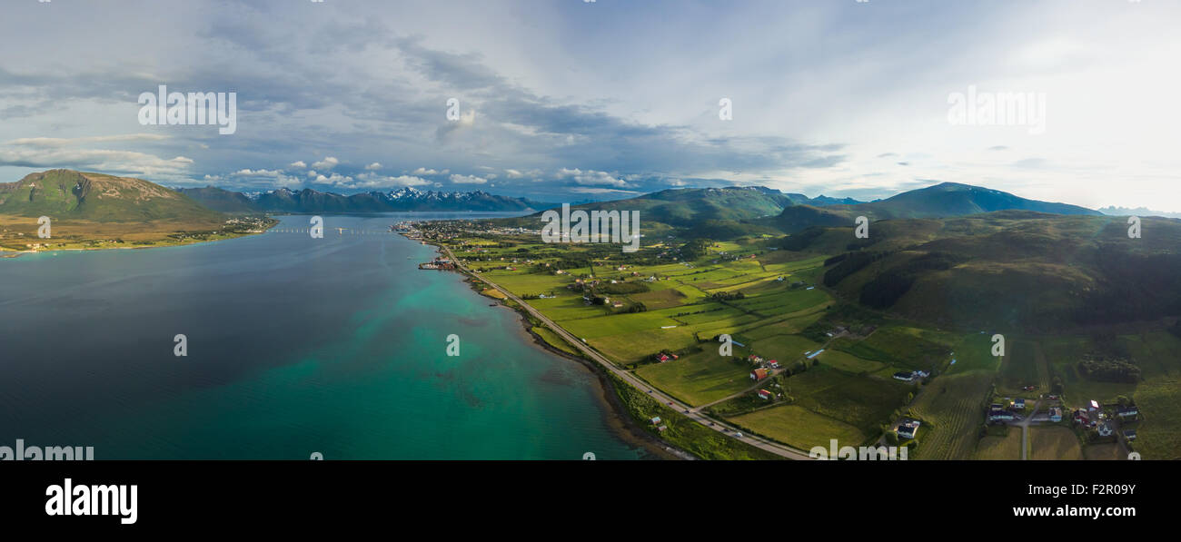 Sortland bridge hi-res stock photography and images - Alamy