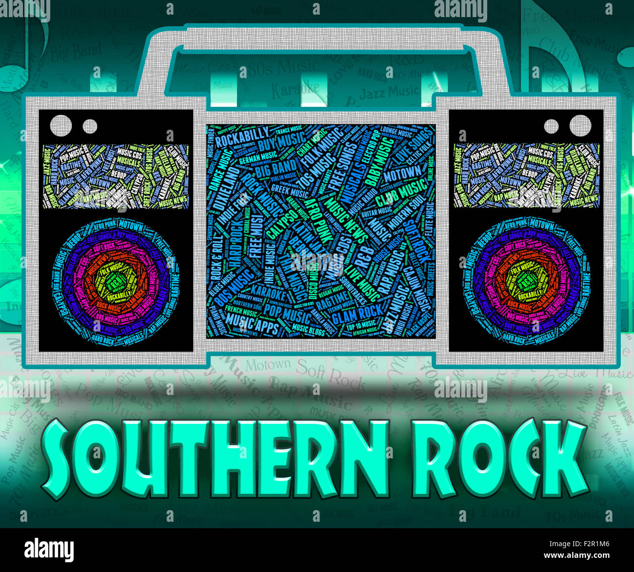 Southern Rock Showing Country Music And Vocal Stock Photo Alamy