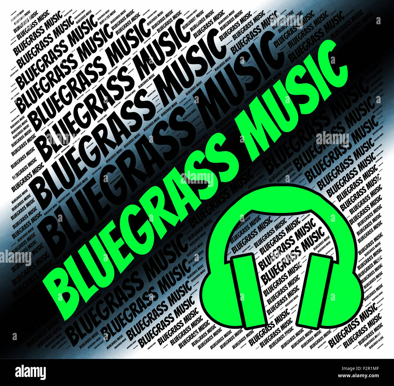 Bluegrass Music Representing Sound Track And Acoustic Stock Photo Alamy