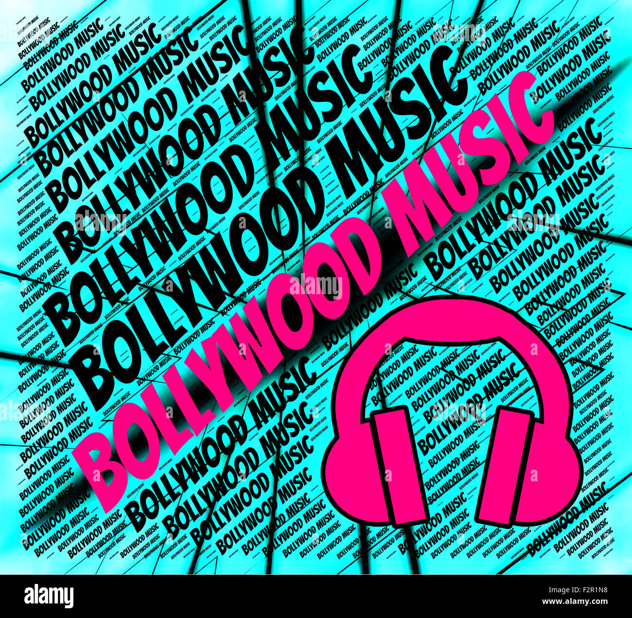 Bollywood Music Showing Sound Tracks And Industry Stock Photo Alamy