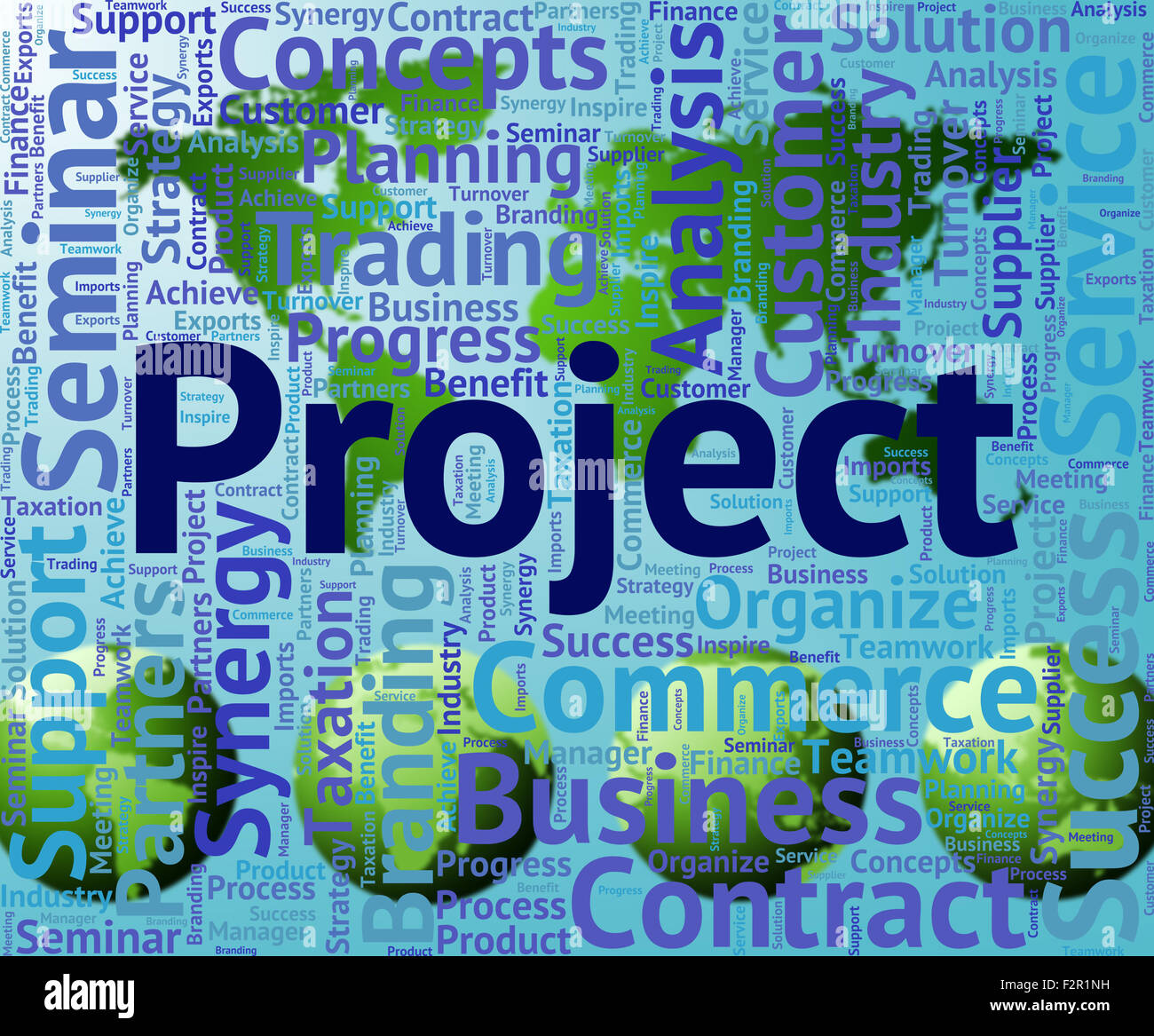Project Word Meaning Projects Wordcloud And Task Stock Photo Alamy