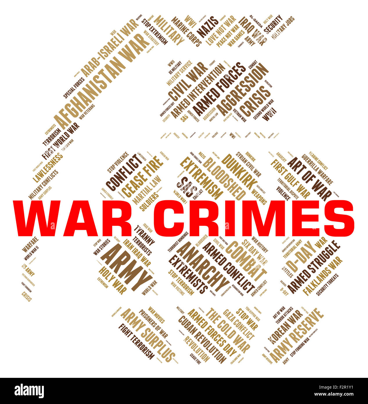 War Crimes Meaning Military Action And Criminal Stock Photo Alamy