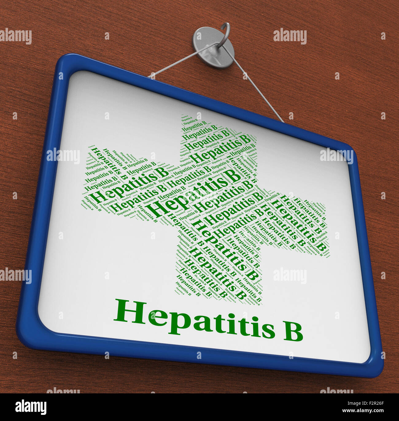 Hepatitis B Representing Liver Ailment And Inflammatory Stock Photo