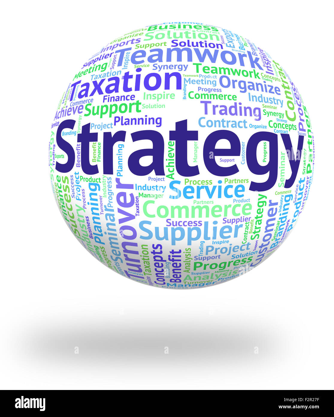Strategy Word Meaning Plans Vision And Tactic Stock Photo Alamy
