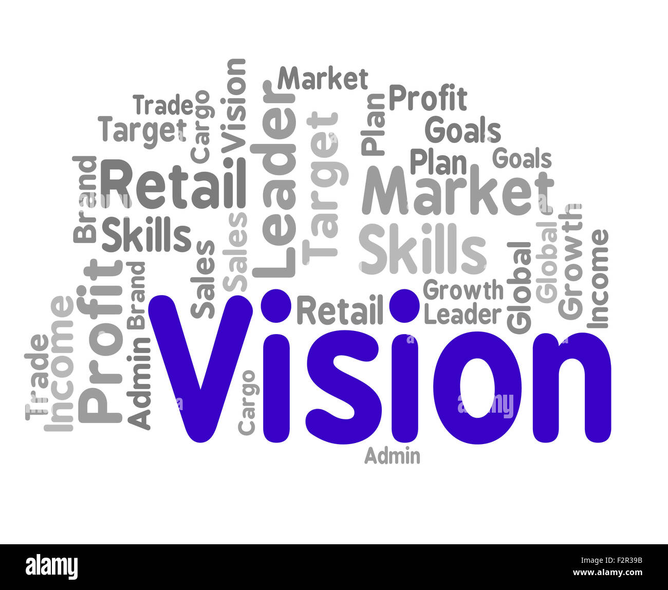 Vision Word Indicating Future Visions And Predictions Stock Photo Alamy